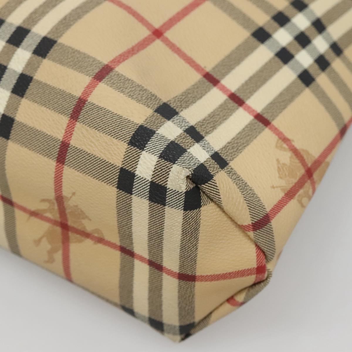 Burberry Nova Check Tote Canvas and Leather