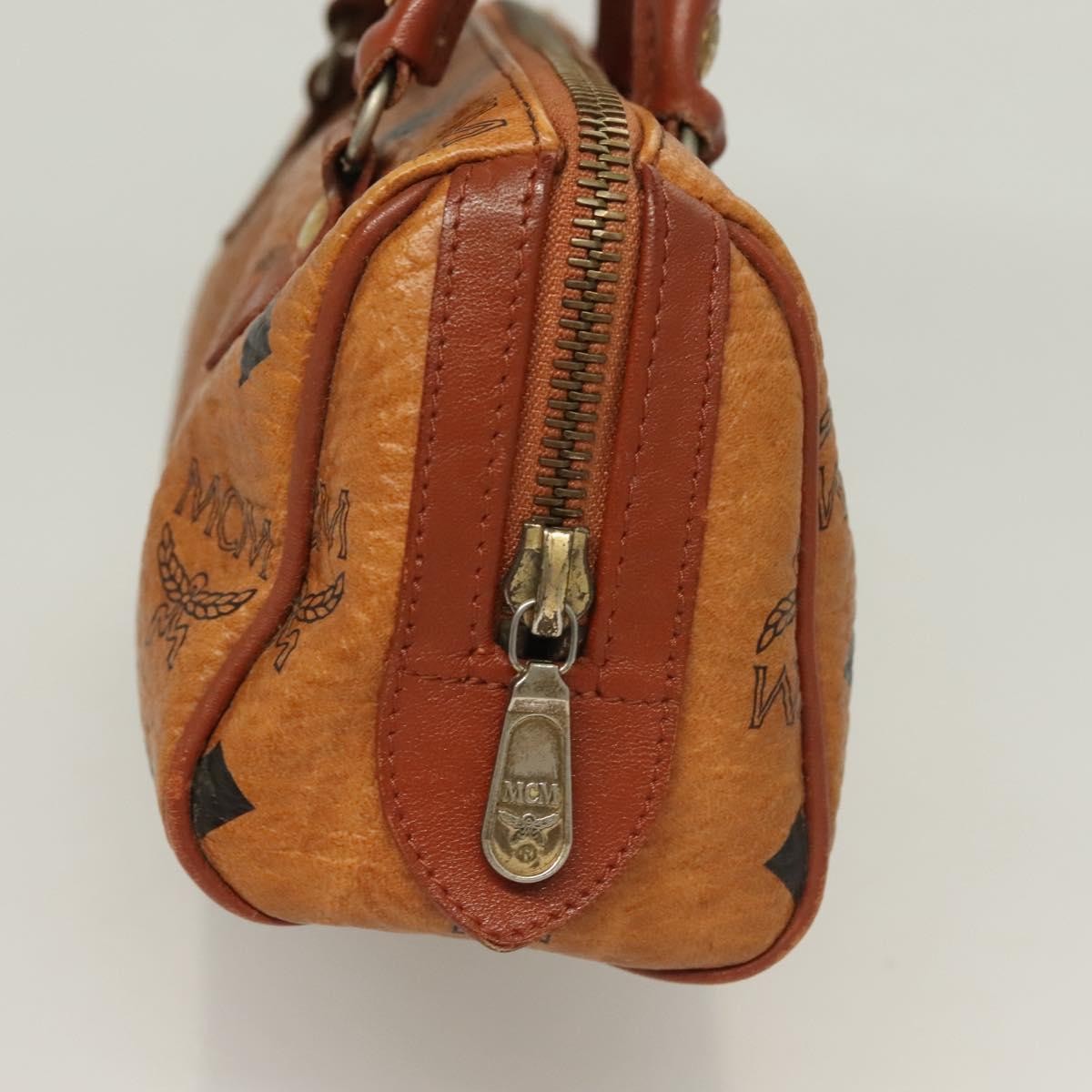 MCM Visetos logogramme Handbag Canvas and Leather