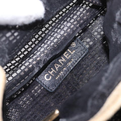 Chanel Chain Bucket Bag Mesh and Leather