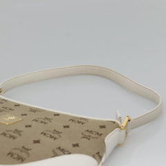 MCM Visetos Handbag Canvas and Leather