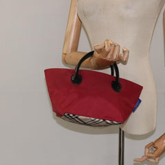 Burberry Nova Check Tote Nylon