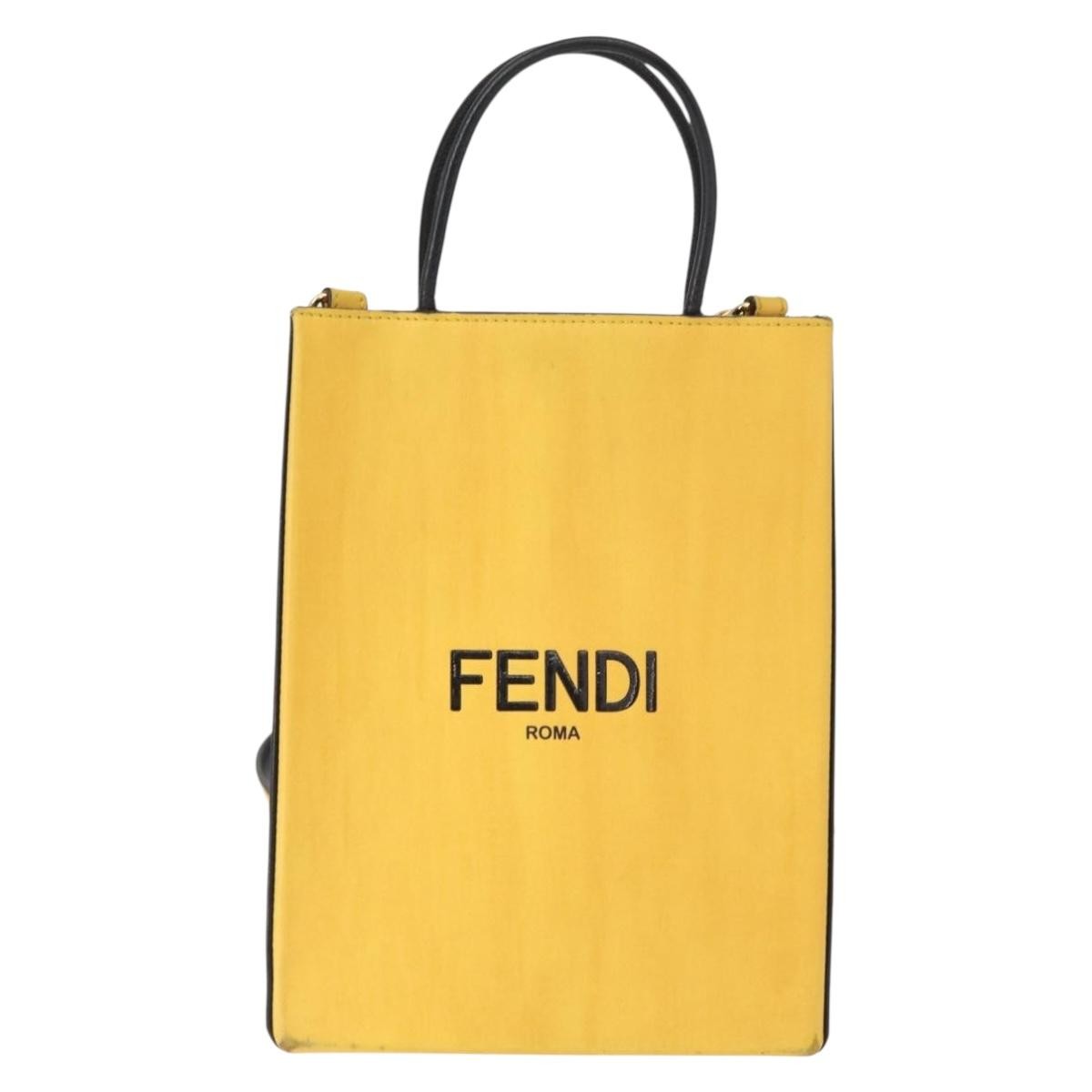Fendi Pack Shopping Tote Leather
