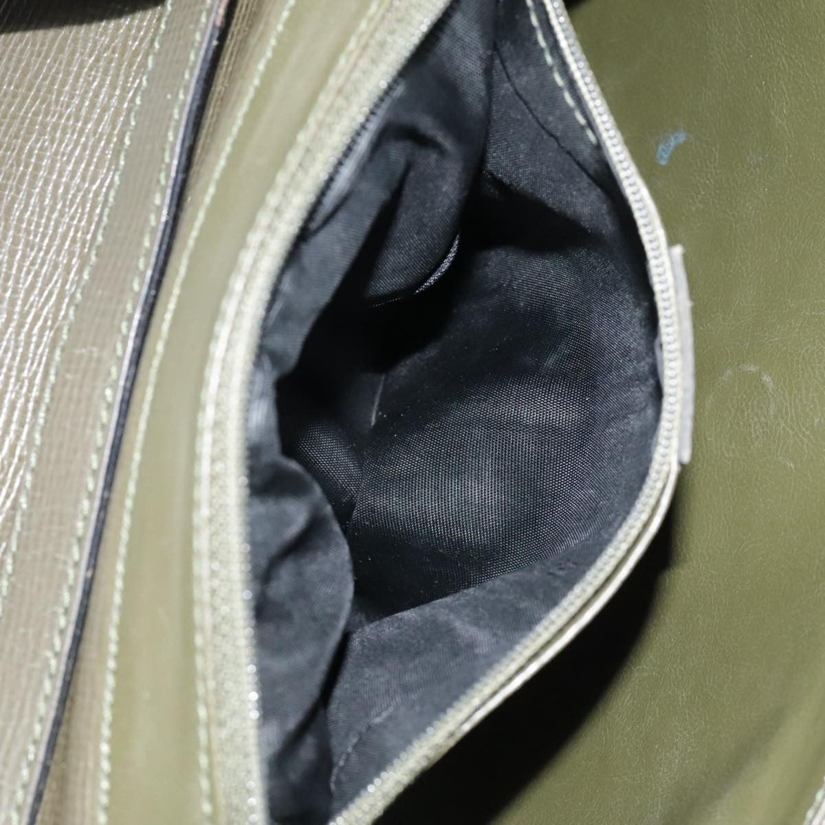 Celine Vintage Circle Logo Crossbody Bag Leather