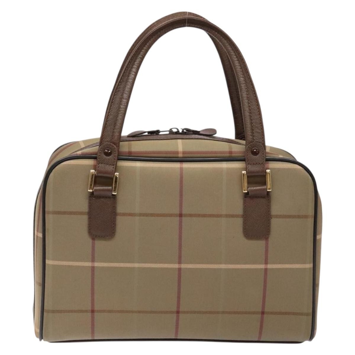 Burberry Nova Check Handbag Nova Check Canvas