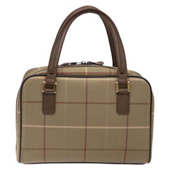 Burberry Nova Check Handbag Nova Check Canvas