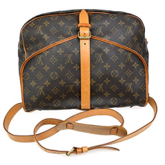 Louis Vuitton Saumur Handbag Monogram Canvas