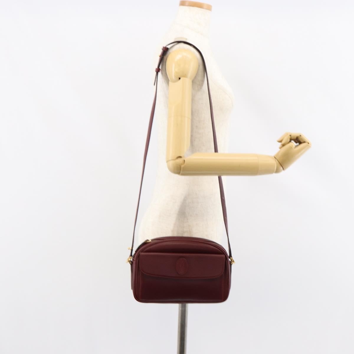 cartier Must de Cartier Shoulder Bag Leather