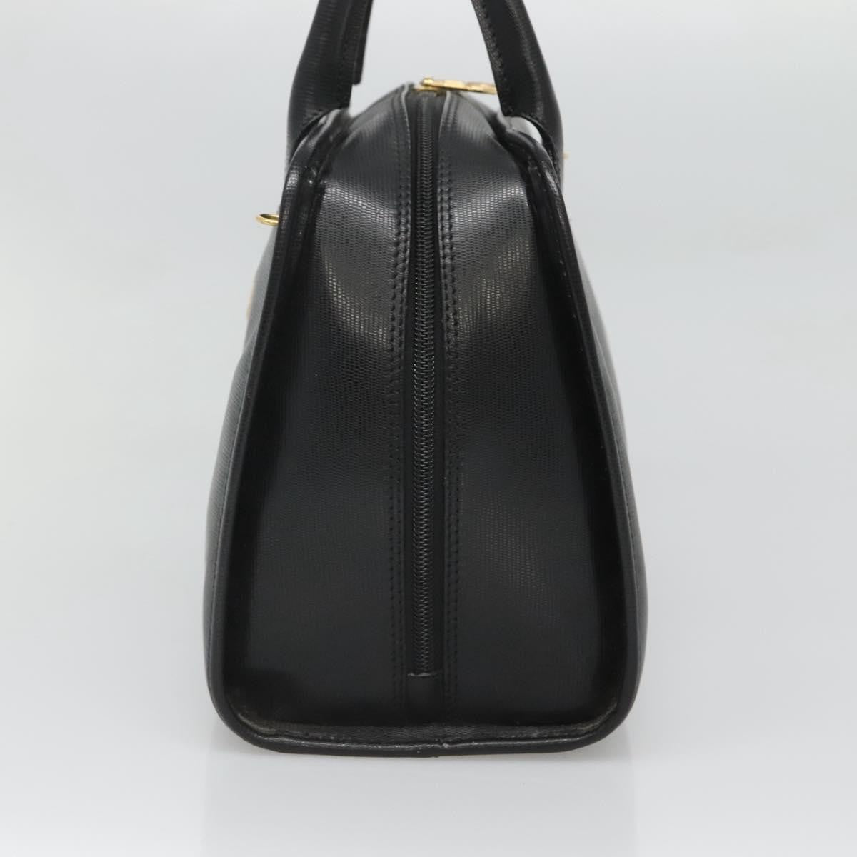 Celine Circle Logo Handbag Leather