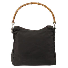 Gucci Vintage Bamboo Handle Bag Nylon