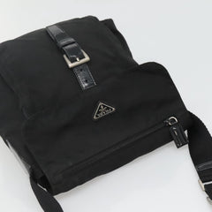 Prada Buckle Messenger Bag Tessuto