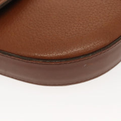 Burberry Flap Shoulder Bag Leather