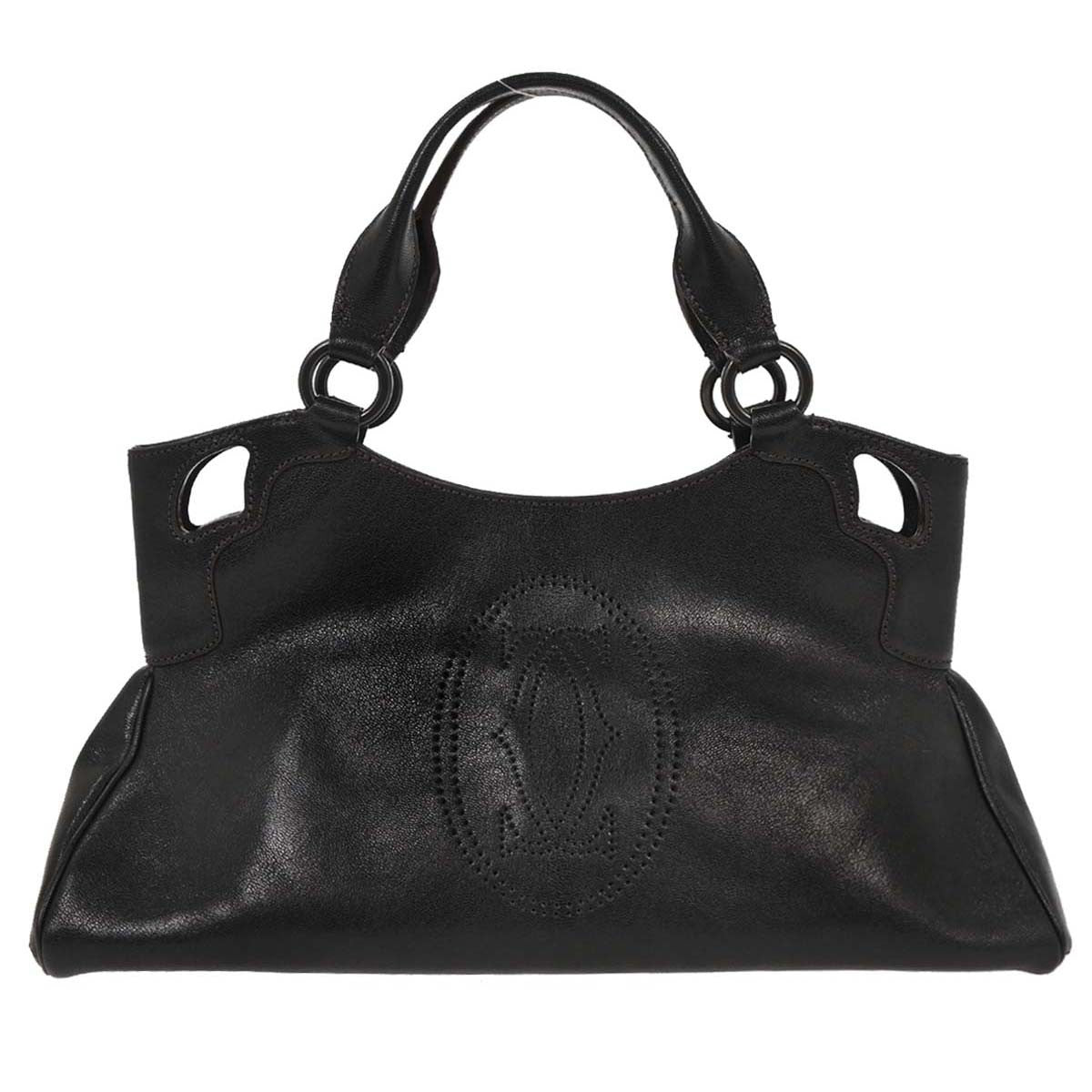 cartier Marcello Handbag Leather