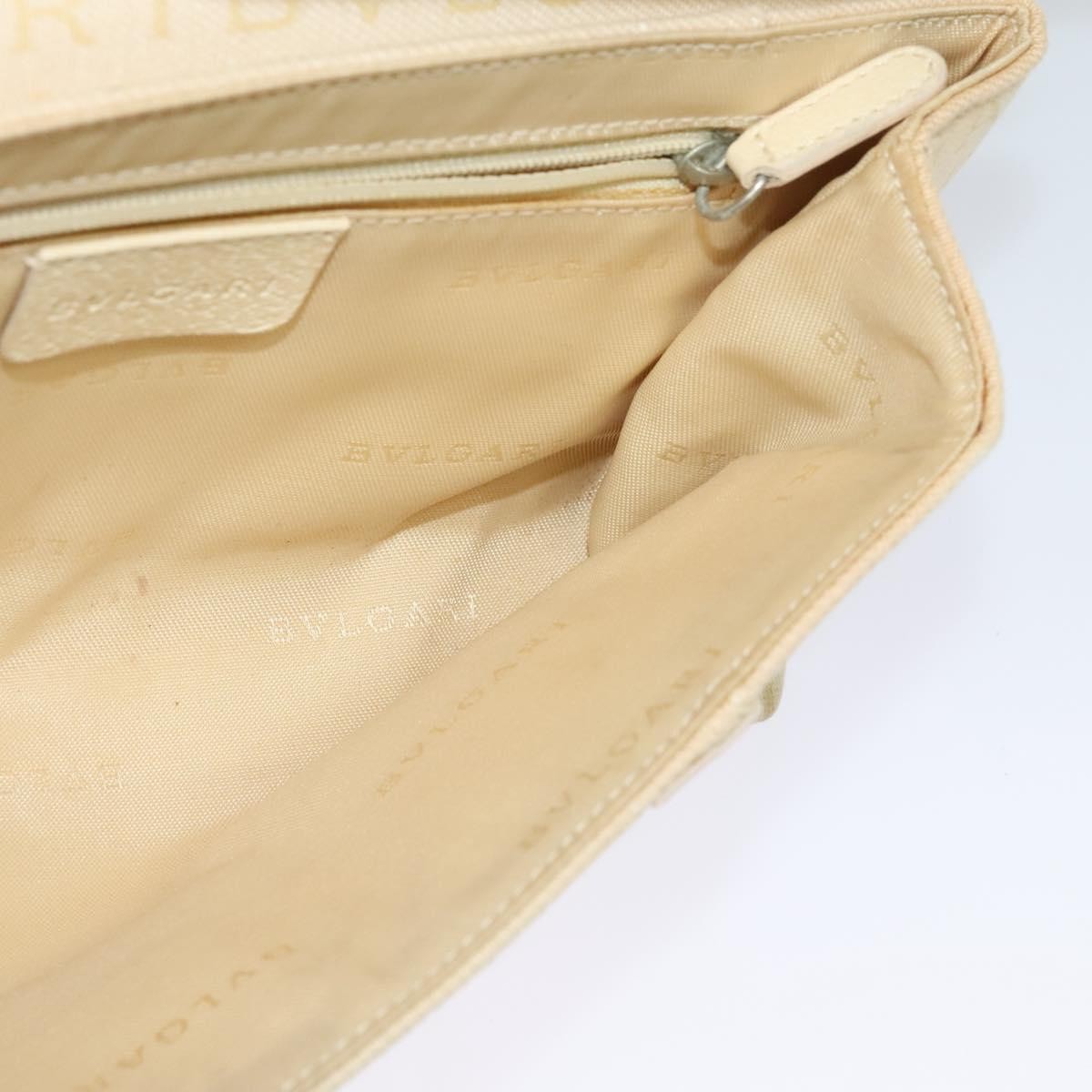 Bvlgari B.Zero1 Logomania Bag Canvas with Leather