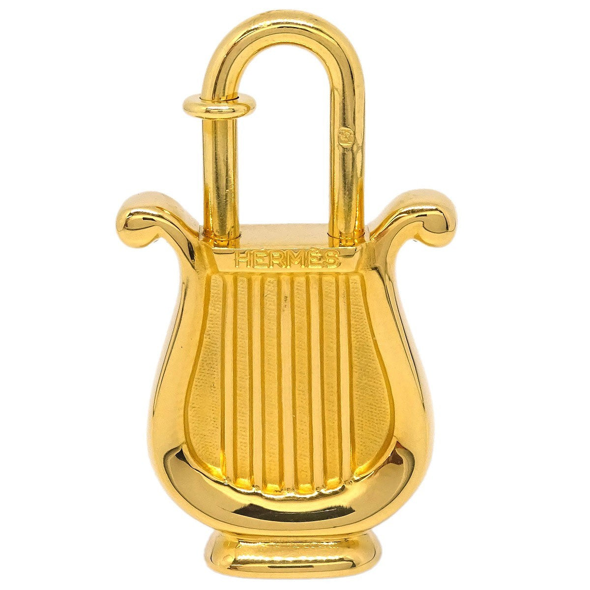 Hermes Harp Cadena Padlock 1996 Limited Metal Design