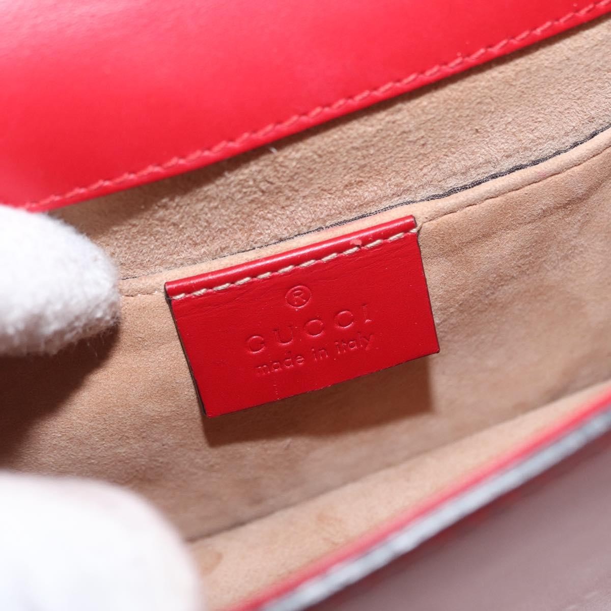 Gucci Sylvie Chain Shoulder Bag Leather