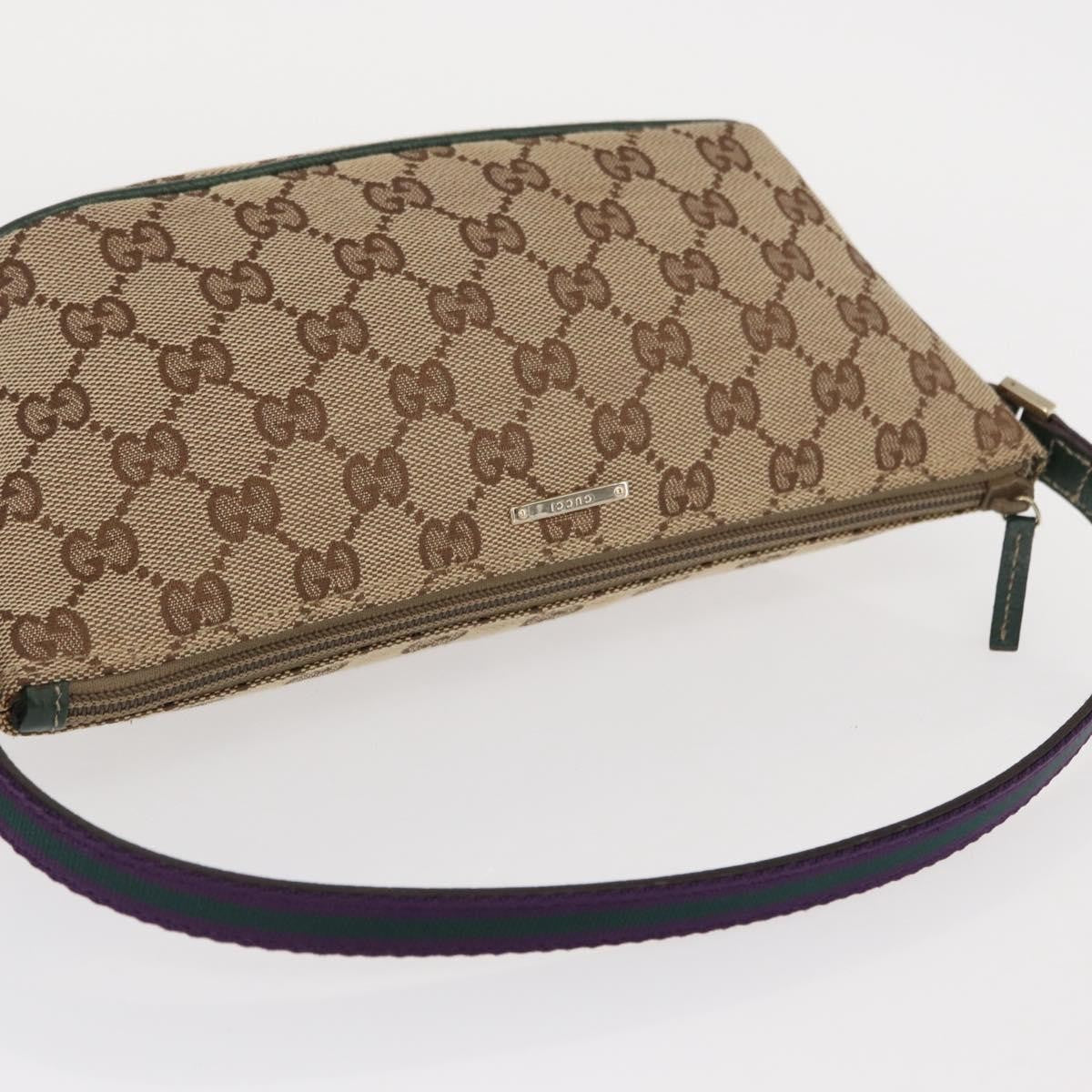 Gucci Vintage Boat Pochette GG Canvas