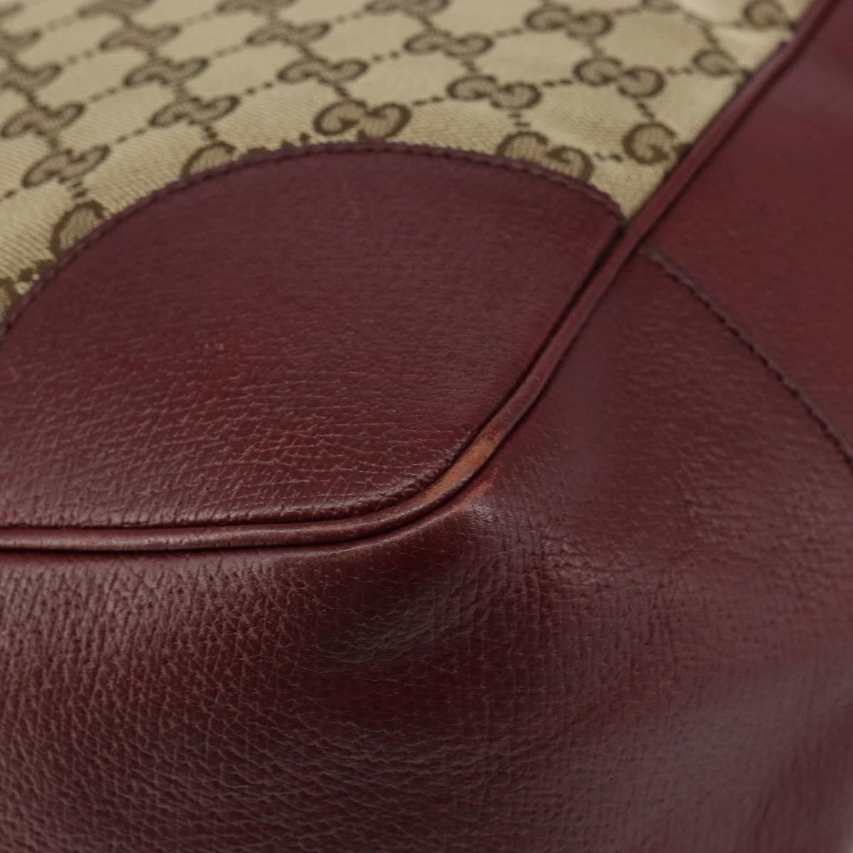 Gucci Bree Tote GG Canvas with Leather