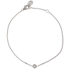 Cartier D'Amour Bracelet 18K White Gold and Diamond
