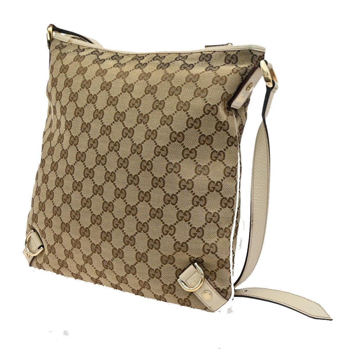Gucci Abbey D-Ring Messenger Bag GG Canvas
