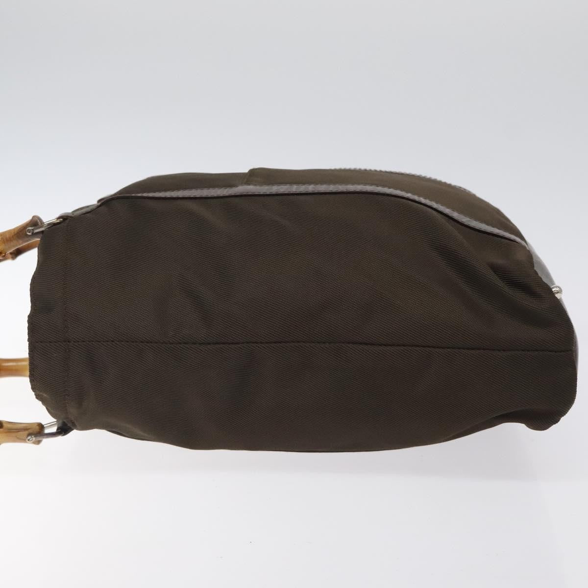 Gucci Vintage Bamboo Handle Tote Nylon