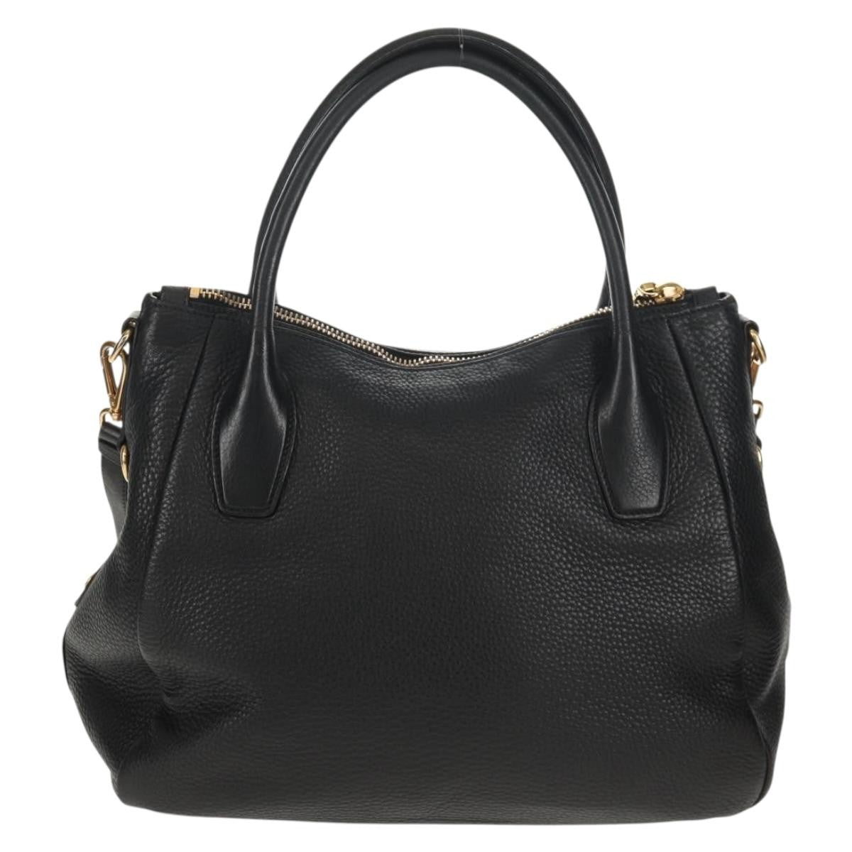 Prada Top Zip Convertible Tote Vitello Daino