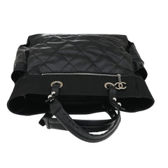 Chanel Biarritz Pocket Tote Quilted Coated Canvas