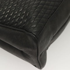 Bally Vintage Tote Bag Quilted Leather