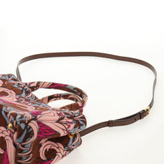 Prada Canapa Open Tote Canvas