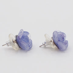 Chanel Camellia Clip-On Earrings Resin