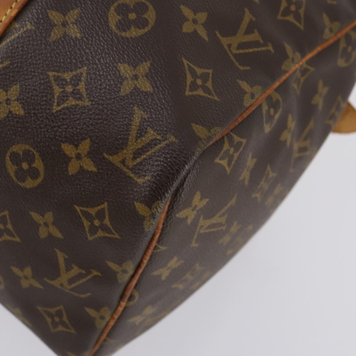 Louis Vuitton Sac Souple Handbag Monogram Canvas
