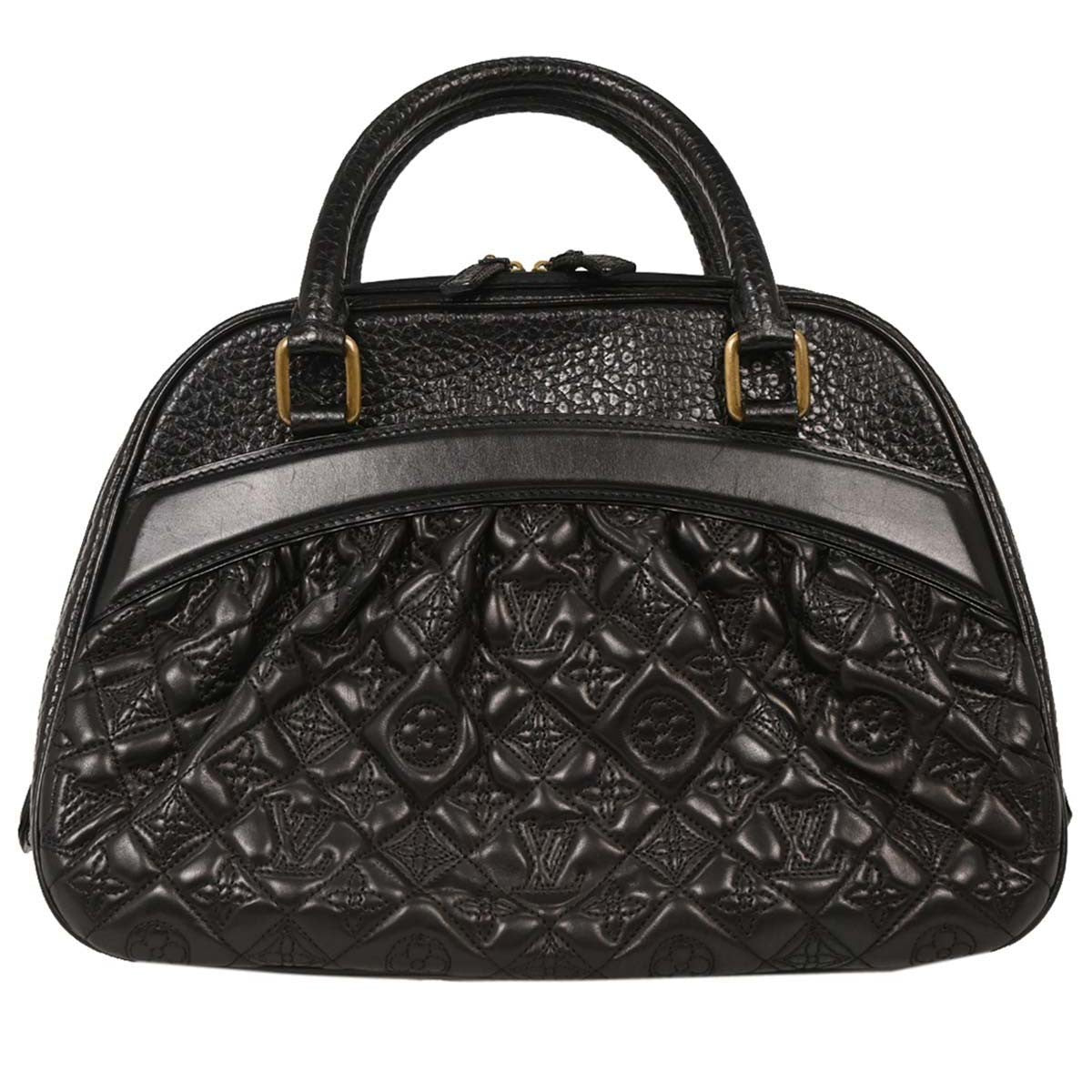 Louis Vuitton Mizi Vienna Handbag Monogram Quilted Lambskin