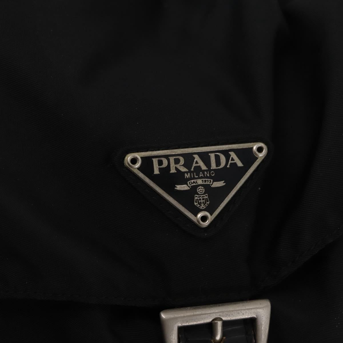 Prada Double Front Pocket Backpack Tessuto