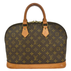 Louis Vuitton Alma Handbag Monogram Canvas