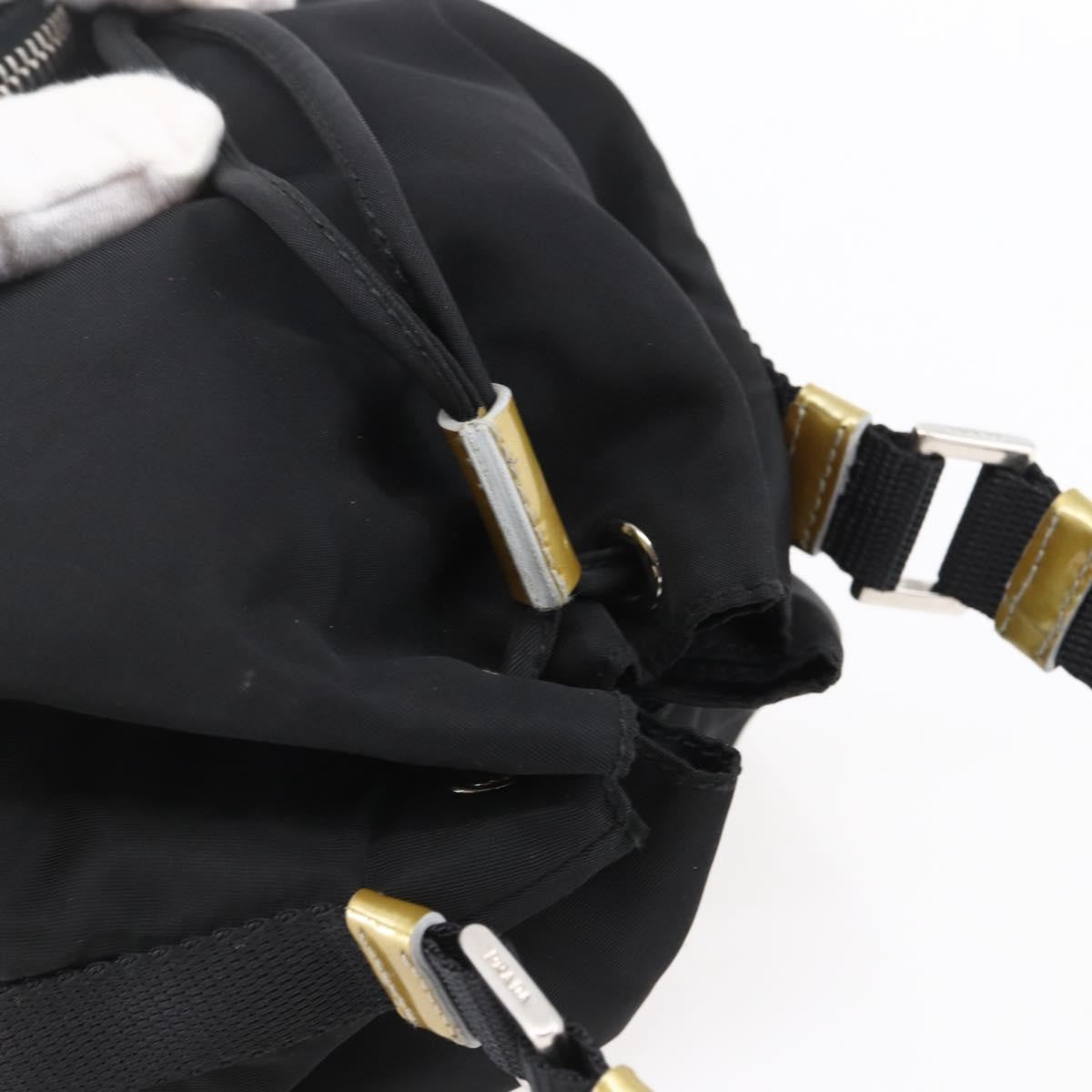 Prada Duet Drawstring Bucket Bag Tessuto