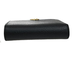 Gucci GG Marmont Flap Card Case Leather