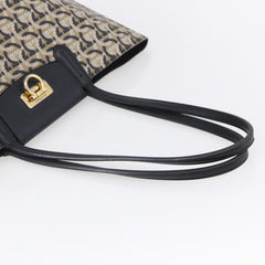 Salvatore Ferragamo Gancini Travel Tote Gancini Jacquard