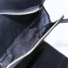 Celine Vintage Macadam Shoulder Bag Canvas