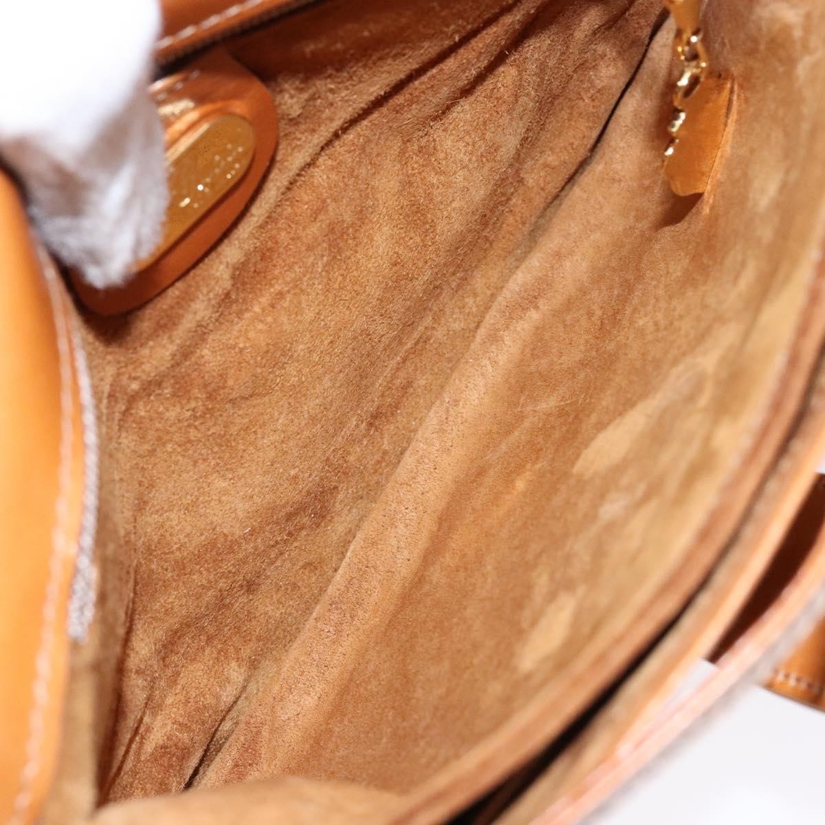 Gucci Vintage Flap Crossbody Bag Leather