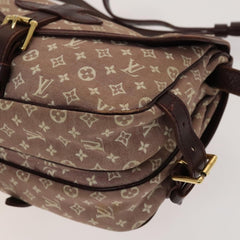 Louis Vuitton Saumur Handbag Monogram Idylle