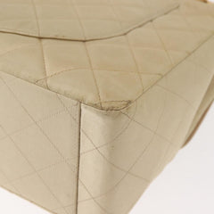 Chanel Vintage Classic Single Flap Bag Silk