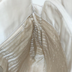 Prada Zip Around Tote Tessuto