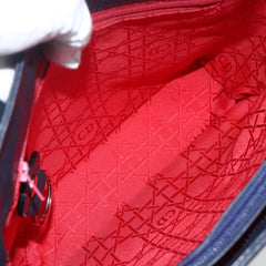 Christian Dior Vintage CD Handbag Leather