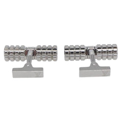 Louis Vuitton Cufflinks Monogram Eclipse Canvas with Metal