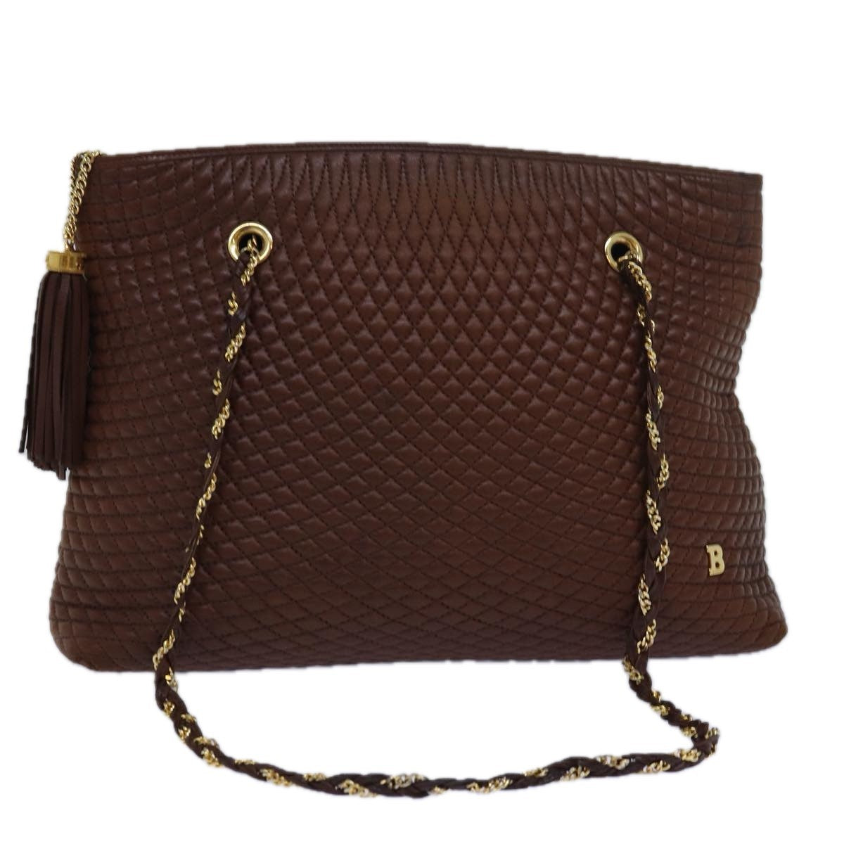 Bally Vintage Tote Bag Leather