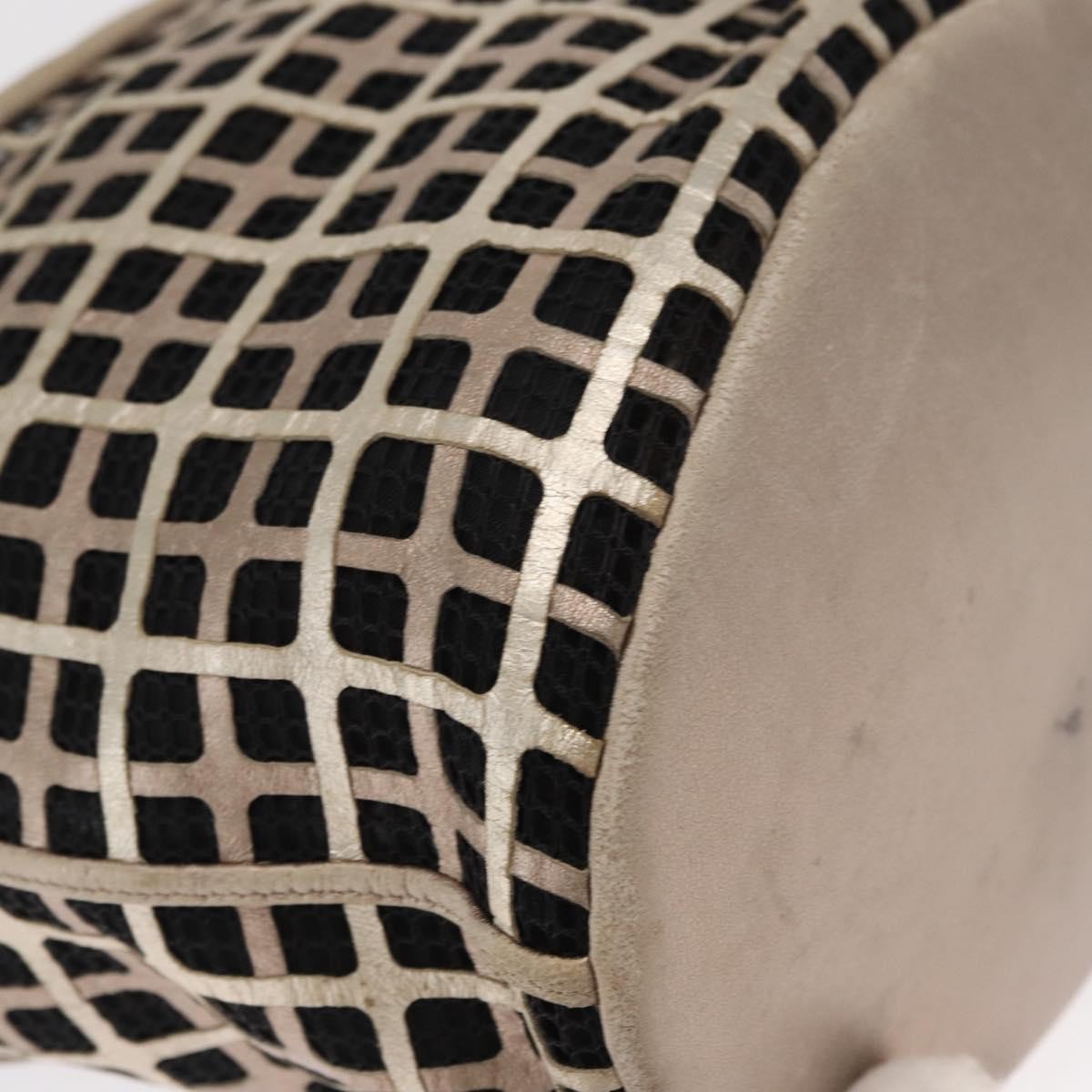 Chanel Chain Bucket Bag Mesh and Leather