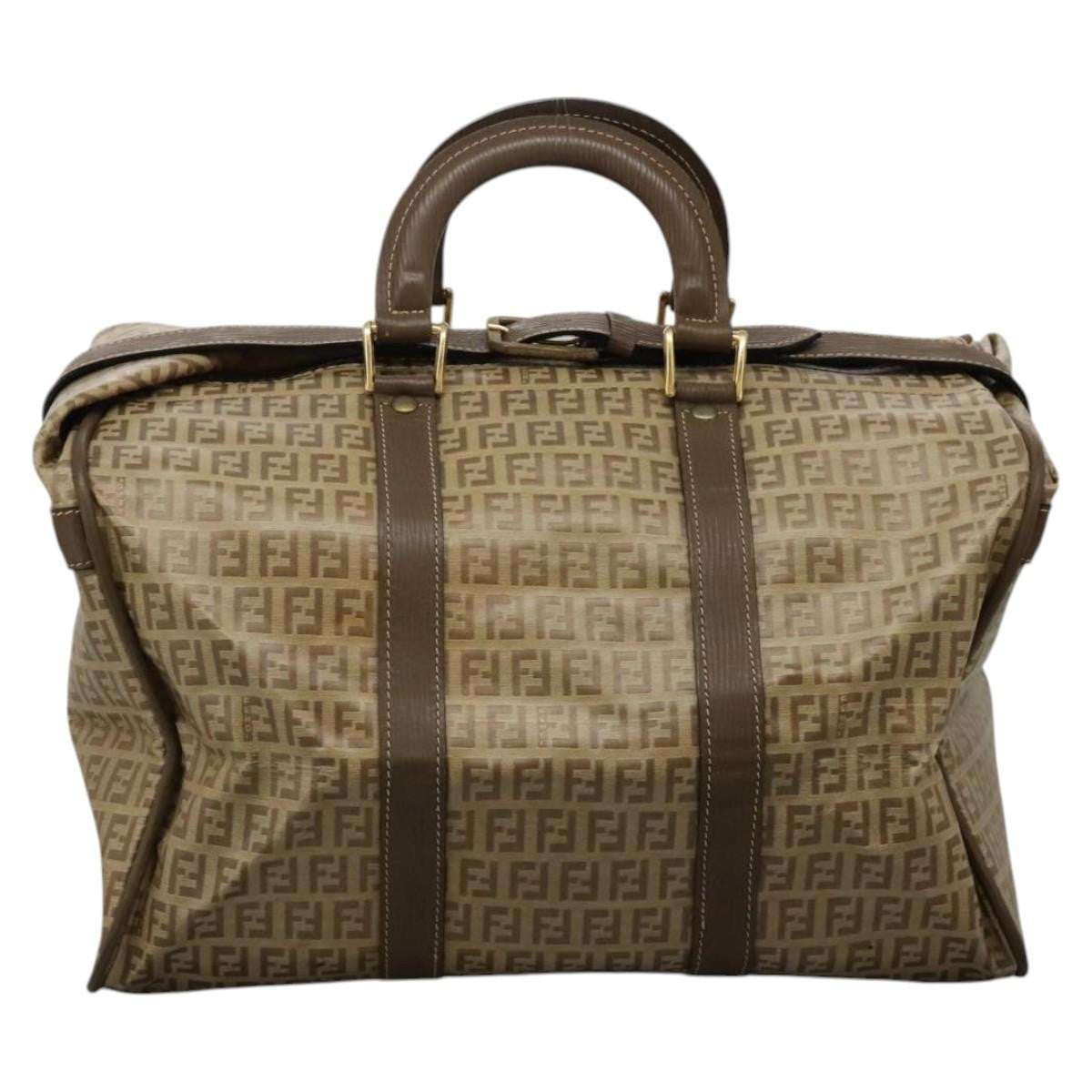 Fendi Boston Zucchino Coated Canvas