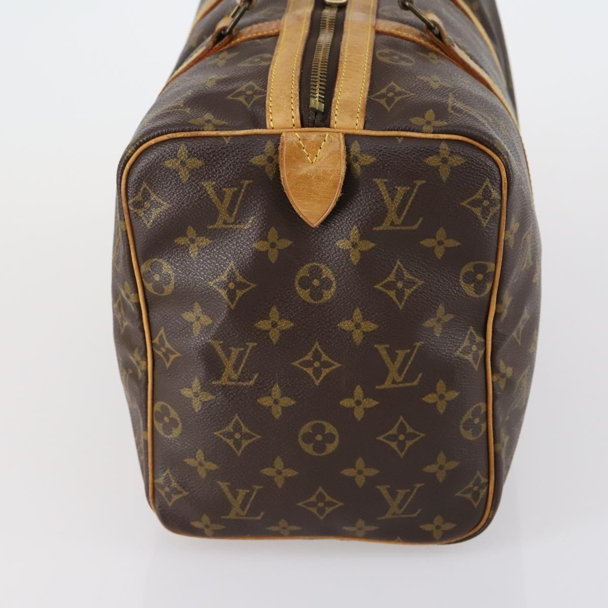 Louis Vuitton Sac Souple Handbag Monogram Canvas