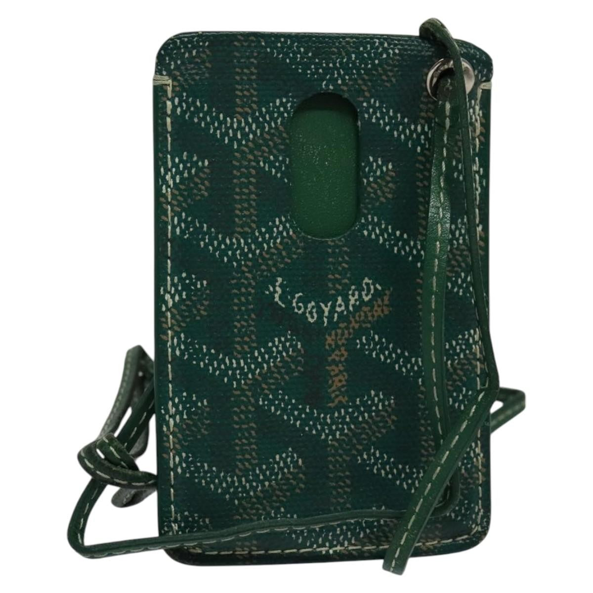 Goyard Goyardine Lanyard ID Holder Coated Canvas