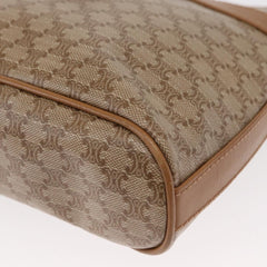 Celine Vintage Macadam Shoulder Bag Canvas