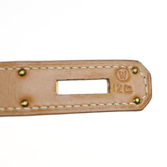 Hermes Kelly Handbag Brown Chamonix with Gold Hardware